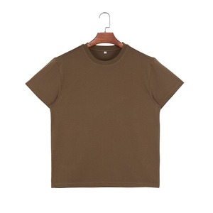 Camiseta personalizada de manga corta de algodón con cuello redondo pesado de alta calidad - Product Image 5