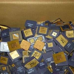 Puces de processeur Intel/ AMD Gold avec une teneur élevée en or | CPU Gold Scrap de la meilleure qualité de Fiable - Product Image 1