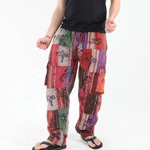 Pantalones Cargo de Mezclilla para Hombre, Estilo Urbano, con Parches, de Invierno, de Peso Medio, de Secado Rápido, Color Sólido - Product Image 6