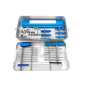 เครื่องมือสำหรับการส่องกล้องตรวจภายในข้อเข่าเครื่องมือสร้างเอ็นหัวเข่าเครื่องมือชุดผ่าตัด - Product Image 1