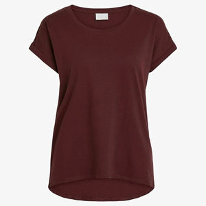 Camisetas de Algodón 100% para Mujer, Cuello Redondo, Manga Corta, Lisas, Personaliza con el Logotipo de tu Marca - Product Image 5