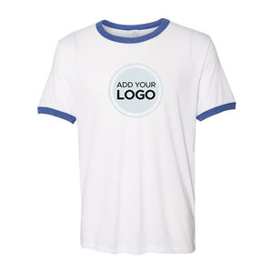 T-shirts de sonnerie de logo personnalisé en bambou pour hommes T-shirts surdimensionnés à la mode pour hommes T-shirt d'entraînement T-shirts à col rond légers - Product Image 1