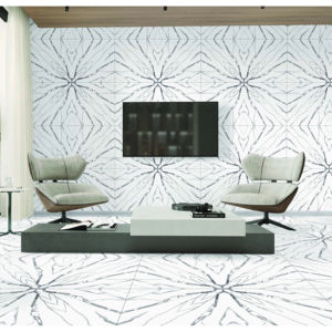 Carreaux de revêtement mural en céramique moderne texturés 3D 600x1200, panneaux d'accentuation, décoration intérieure, salle de bain, salon, caractéristique - Product Image 1