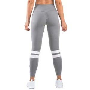 2023 Leggings de cintura alta Shadow Active Wear de algodón transpirable para mujer Legging sin costuras Scrunch de Standard International - Product Image 5