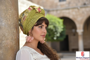 Handcrafted Embroidered <b>Head</b> <b>Scarves</b> with Custom Branding for Professional Use - Product Image 4