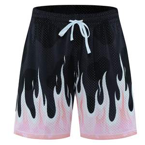 Wholesale Summer Casual <b>Shorts</b> Sublimated <b>Sweatpants</b> Fitness Sports <b>Shorts</b> Customized Basketball Mens Mesh <b>Shorts</b> - Product Image 2