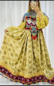 Robes afghanes Kuchi de haute qualité 100% en gros, robes afghanes Kuchi traditionnelles de haute qualité en vrac - Product Image 2