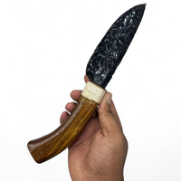 Couteau en obsidienne noire extra large-Vente en gros d'outils en cristal fabriqués à la main | Vente en gros grand couteau en obsidienne noire