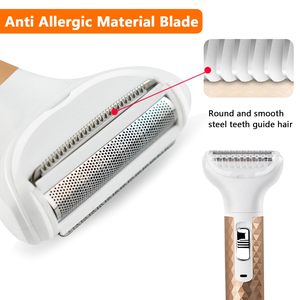 Épilateur électrique pour femme, visage et corps, recharge USB, en plastique, pour l'épilation des zones intimes, usage domestique - Product Image 4