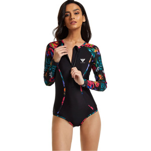 Traje de Baño de Una Pieza para Mujer, Diseño de Carreras, para Entrenamiento Atlético, Impermeable, 100% Poliéster, para Natación - Product Image 1