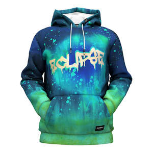 Sweat à capuche pour hommes imprimé sur mesure en gros 100% coton lourd mode Logo lettre impression 3D en relief saison d'hiver - Product Image 4
