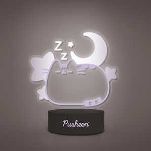 Lámpara LED Pusheen the Cat con Control Táctil, 7 Colores, Luz Blanca Cálida, Proyecta Sueños para Dormitorio o Decoración del Hogar, Entrada de 5V - Product Image 1
