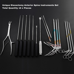 Ensemble d'instruments de discectomie Unique de haute précision Discectomie cervicale antérieure Outils de chirurgie de la colonne vertébrale Acier inoxydable de qualité médicale - Product Image 2