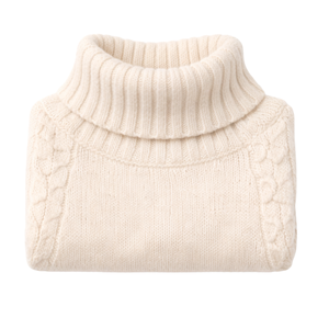 Cable Knit Dog Sweater Vanilla Soft Warm <b>Pet</b> Pullover Cozy Winter Knitwear for Small Medium Dogs Classic Neutral Style Wear - Product Image 6