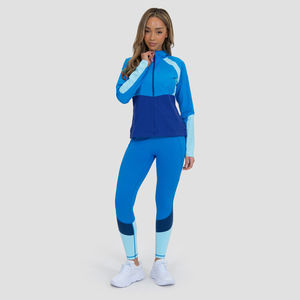 Vestes d'hiver en polaire légères et imperméables pour femmes, respirantes, coupe-vent, tissu tissé, fermeture éclair, motif uni, rembourrage en coton - Product Image 6