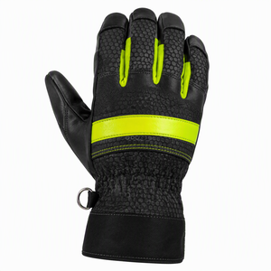 Guantes de Bombero Marble Easy, Palma de Cuero Vacuno de Grano Completo, Dorso de Tejido de Aramida, Revestimiento Cerámico, EN 659 - Product Image 3