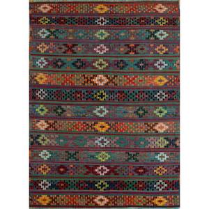 Tapis en laine faits main Nuray grande surface à motif géométrique rectangulaire pour la maison ou le couloir - Modèle Pae-4015 par Jaipur Rugs ZA - Product Image 1