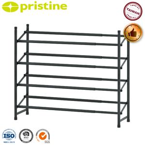 DIY ชั้นวางรองเท้าโลหะ 4 ชั้น - Product Image 3