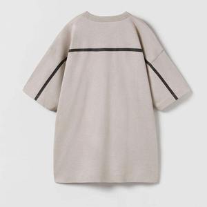 เสื้อยืดผู้ชายสไตล์โมเดิร์น ยุคใหม่ ขายส่ง สีพื้น ผ้าฝ้าย ลำลอง ผลิตโดยผู้ผลิตเสื้อผ้า - Product Image 2