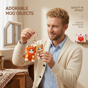 Orsacchiotto Romantico OEM della Fabbrica Aika, Giocattolo Promozionale in Peluche Confezionato Sottovuoto - Product Image 4