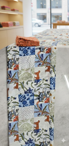 Tissu en coton biologique peigné respirant multicolore en gros, 100% coton, écologique, imprimé Liberty patchwork mignon pour filles - Product Image 2