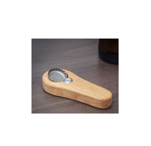 Abrebotellas de acero inoxidable y madera, fabricantes personalizados, artesanías exigentes y personalizadas, venta más vendida - Product Image 1