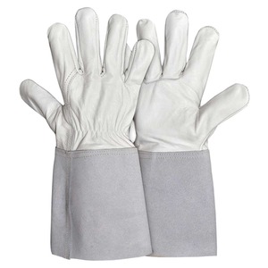 Vente chaude Gants de soudage en cuir de buffle de haute qualité Fabriqués sur mesure Sécurité Imperméable Antidérapant Logo privé Vente en gros Pas cher - Product Image 3