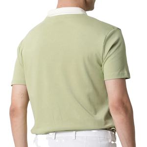 Quick Dry เสื้อโปโลผู้ชาย,ผ้าฝ้าย100% สไตล์เสื้อยืดแขนสั้นเสื้อโปโลปิดซิป - Product Image 6