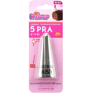 Kaiser Star Nozzle 8 Mm Professional Cake Decorating Tip 5 Pack - Product Image 3