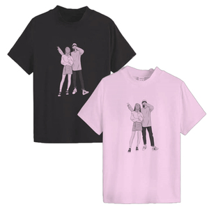 Women's Casual Graphic <b>T</b>-<b>Shirts</b> 100% Pima Cotton <b>White</b> Stock Clothing <b>Heavyweight</b> Camisetas Screen Printing Tee for Teenagers - Product Image 1