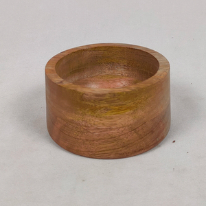 CRAFTS GALORE - Tazón de Madera para Servir, Diseño Moderno y Lujoso, Acabado Pulido Brillante, Ecológico, Personalizable para Cocina y Fiestas - Product Image 1