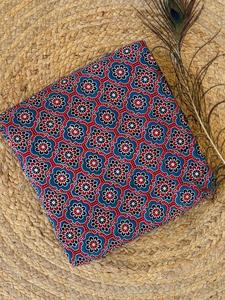 Organic <b>Lightweight</b> Breathable Cotton Fabric Traditional Indian Design Ajrakh Hand Block Print Natural Home Decor Bags <b>Curtains</b> - Product Image 5