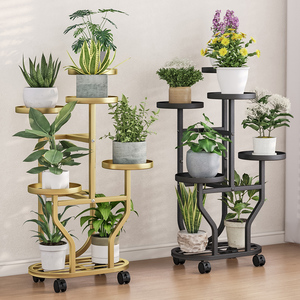 <span class=keywords><strong>Soporte</strong></span> <span class=keywords><strong>para</strong></span> <span class=keywords><strong>Macetas</strong></span> de Hierro Forjado Creativo, Moderno y Sencillo, <span class=keywords><strong>Soporte</strong></span> Metálico <span class=keywords><strong>para</strong></span> Plantas con Ruedas <span class=keywords><strong>para</strong></span> Exteriores y Sala de Estar - Product Image 3