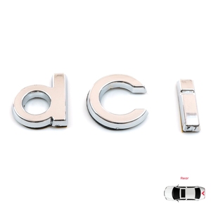 BSP583โลโก้ DCI บูตด้านหลังป้ายโลโก้สำหรับ Megane 3 CLIO 3 4 CAPTUR 1 Scenic 3 Fluence Koleos twingo lodgy 848907254R - Product Image 1