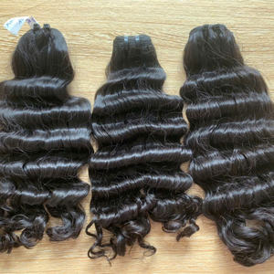 Cheveux humains vierges vietnamiens Remy en gros, ondulés, tissés à la main, adaptés à toutes les couleurs - Product Image 2