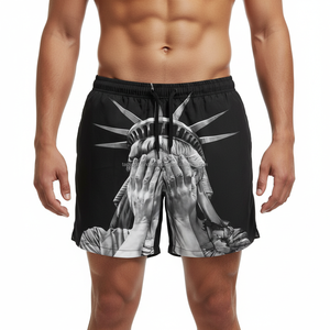 Pantalones Cortos Deportivos para Hombre, Secado Rápido, Transpirables, con Diseño Gráfico Personalizado, Verano 2026 - Product Image 3