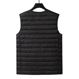 Chaleco acolchado ligero personalizado para hombre, chaleco transpirable sin mangas, cálido para la temporada de otoño, chaleco acolchado personalizado para hombre - Product Image 2