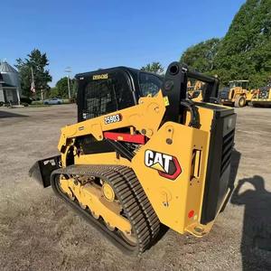 Nuevo cargador de rueda de dirección deslizante CAT 289D3 usado con tractor de carga frontal de orugas de goma en stock listo para entrega rápida - Product Image 1