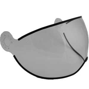 Momo Thiết kế phổ quát 1,5mm dày trong suốt chống xước Visor thermoforming điều trị trực tiếp áp dụng PC xe máy Mũ bảo hiểm - Product Image 4