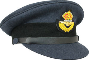 Gorras de Pico Personalizadas para Uniforme de Oficial, 100% Lana, Ajustables - Product Image 4