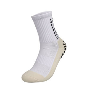 Wholesale Custom Anti-Slip Soccer <b>Grip</b> <b>Socks</b> with Logo and Letter for Men Youth Crew Length Bottom Position - Product Image 6