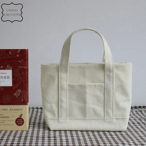 Bolsa de lona de algodón orgánico con logotipo personalizado impreso, bolsas reciclables reutilizables para la compra de comestibles - Product Image 2