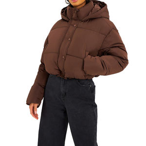 แจ็คเก็ตเอวลอยสำหรับผู้หญิงเสื้อครอปสไตล์แฟชั่น - Product Image 5