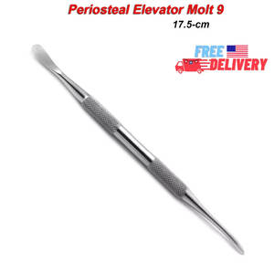 L'ascenseur périosté de molt chirurgical #9 tissu dentaire élève des instruments de dentiste - Product Image 2
