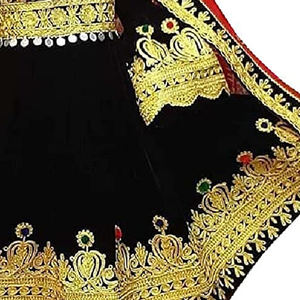 Vestido tradicional hecho a mano afgano para boda, vestido de compromiso de cultura pashtún afgana para niñas, vestido Kuchi afgano, diseño 2025 - Product Image 4