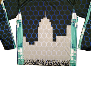 เสื้อฮู้ดกีฬาแขนยาวของผู้ชายเสื้อมีฮู้ดพิมพ์ซับลิเมชันสไตล์ต่างๆสำหรับโค้ช - Product Image 5