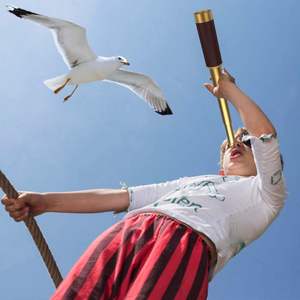 Telescopio pirata de bolsillo de latón con zoom portátil de estilo antiguo, Diseño Artesanal de Metal, regalo Monocular - Product Image 4