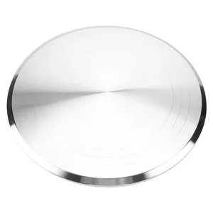 Support en aluminium couleur or pour gâteaux et desserts Design merveilleux Supports de grande taille en métal et fer pour fêtes de mariage d'Inde - Product Image 2