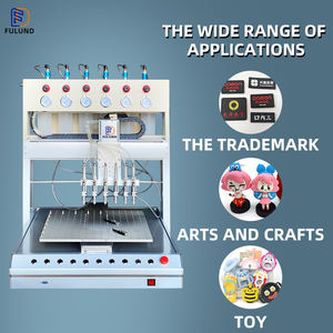 Máquina de Inyección de Goma Automática con Control PLC para Fabricantes de Juguetes de Dibujos Animados, Motor de Alta Eficiencia, Ecológica, 6 Colores de Líquido - Product Image 4