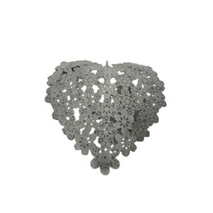 Ornements de Noël en forme de cœur de haute qualité pour la décoration de la maison, des mariages et des sapins de Noël - Product Image 1